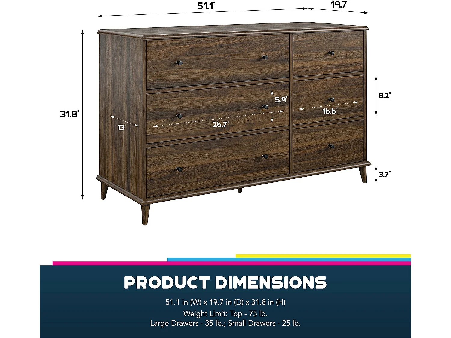 Móvel alto com 1 porta em metal amarelo