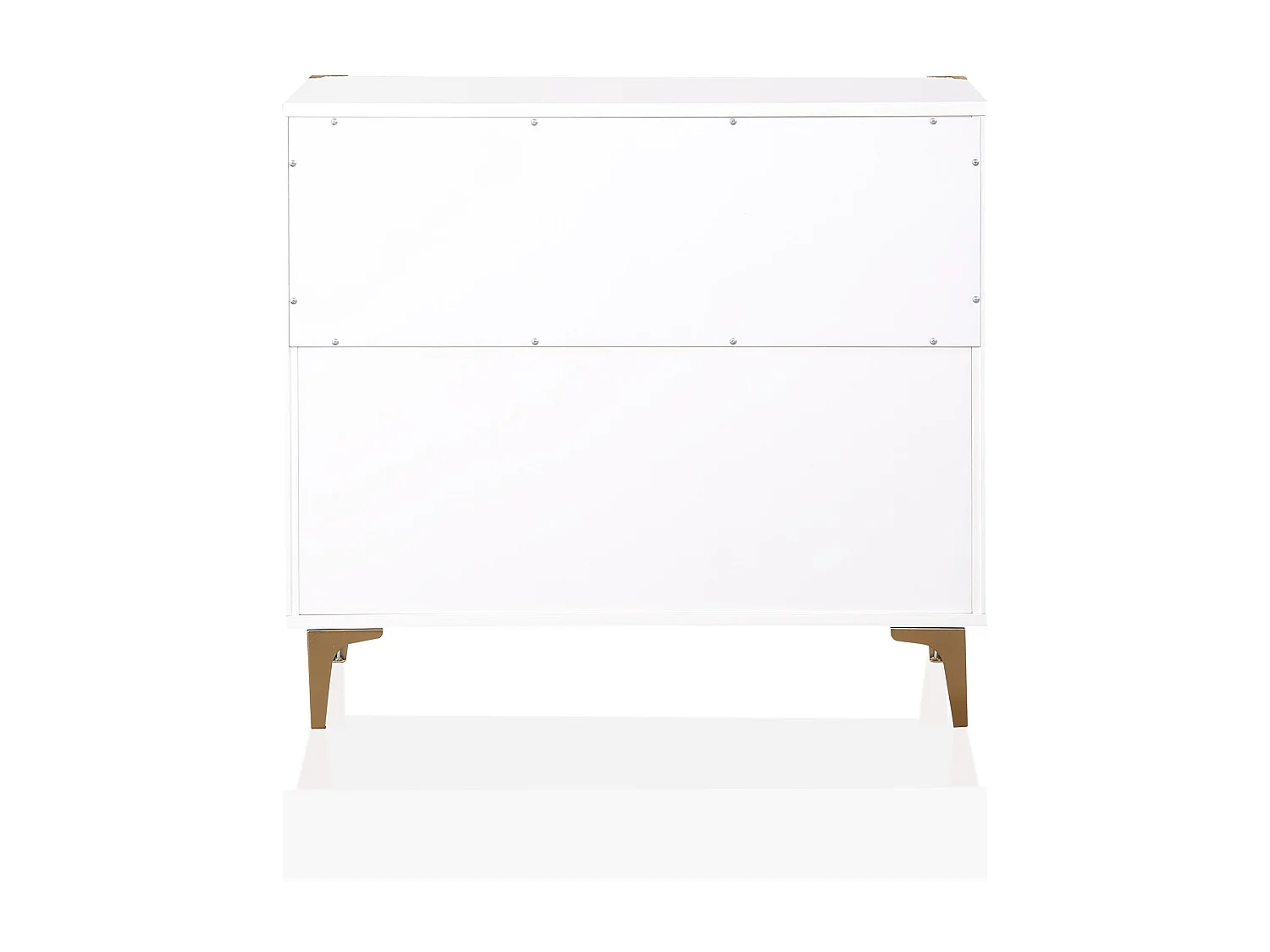 Comò con 3 cassetti in MDF bianco