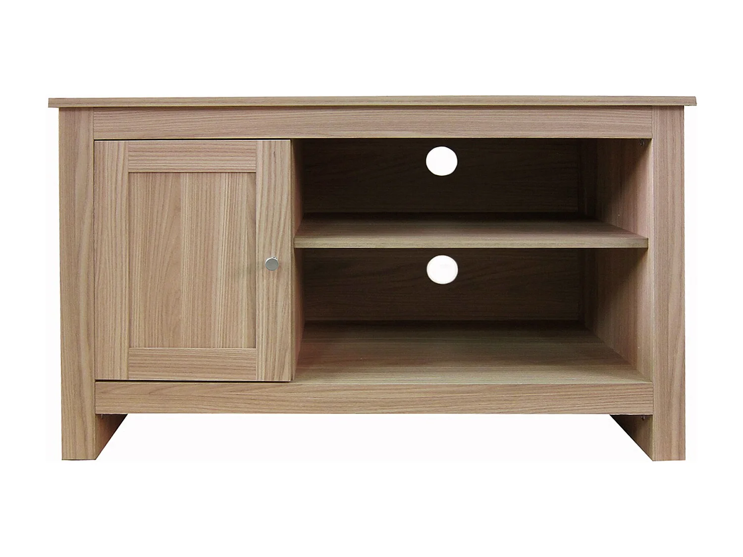 Porta TV con 1 anta in MDF rovere