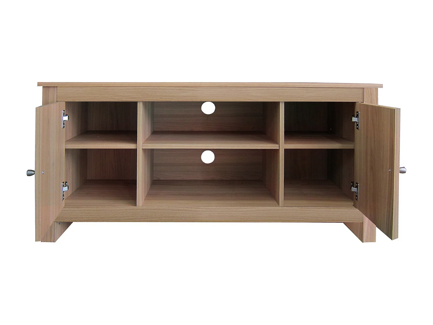 Porta TV a 2 ante in MDF rovere