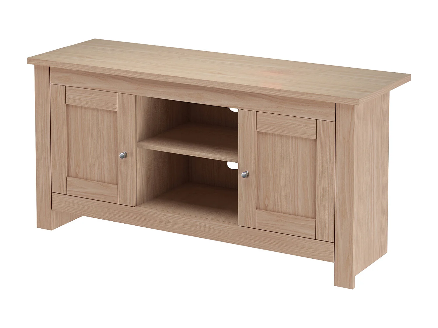 Porta TV a 2 ante in MDF rovere