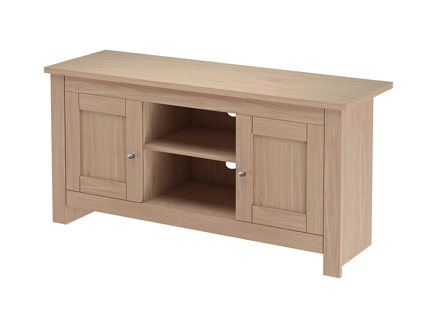 Porta TV a 2 ante in MDF rovere