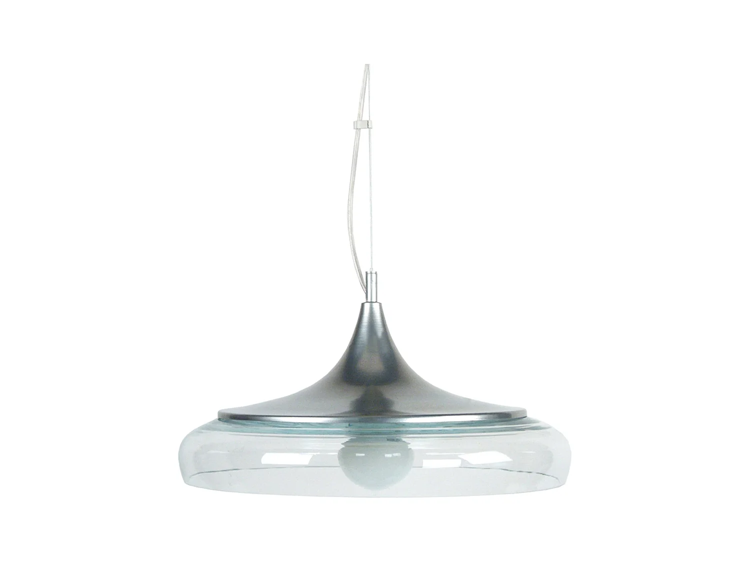 Suspension TOSEL ,métal,Aluminio,H90xD 41xP41cm