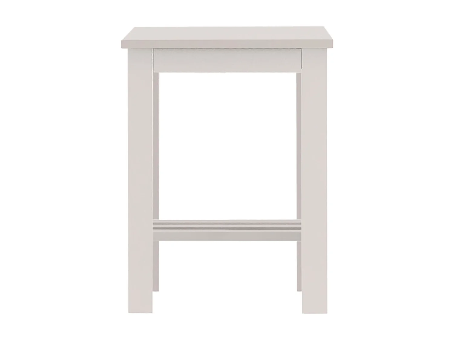 Trend | Table de chevet en effet bois blanc