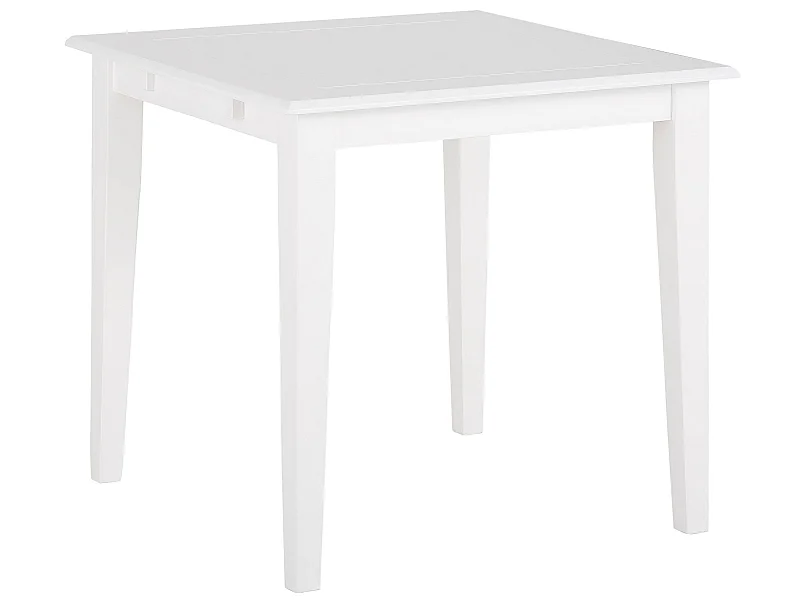 Mesa de comedor en MDF blanco