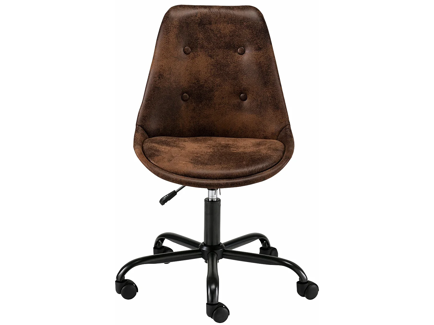 Silla de oficina tapizada en microfibra buffalo