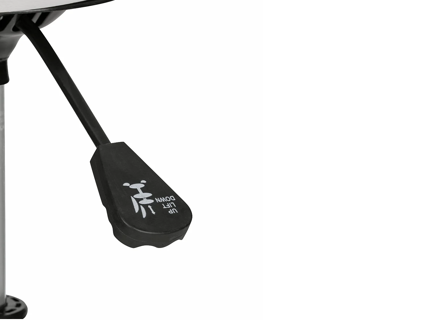 Kenny | Chaise de bureau rembourrée en PU blanc