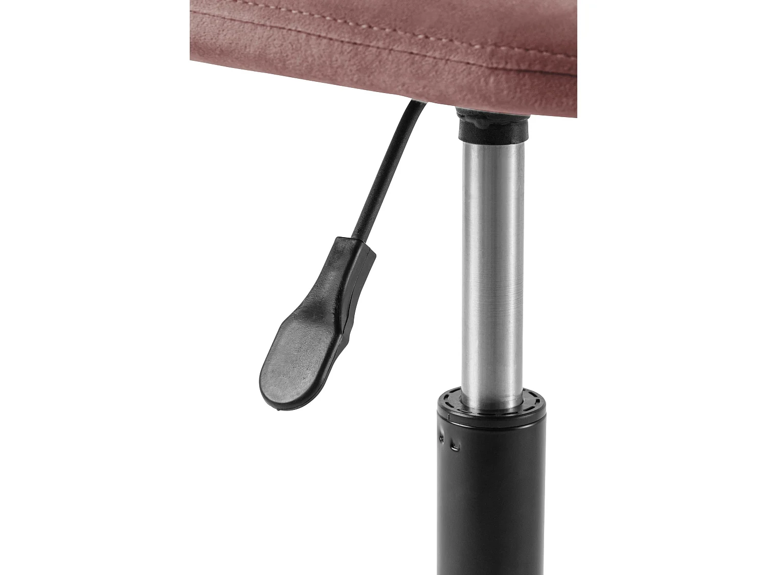 Milano | Chaise de bureau en velours rose