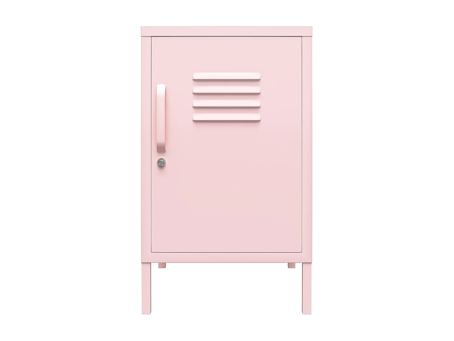 Recubrimiento en polvo de la mesa decorativa en rosa metalizado