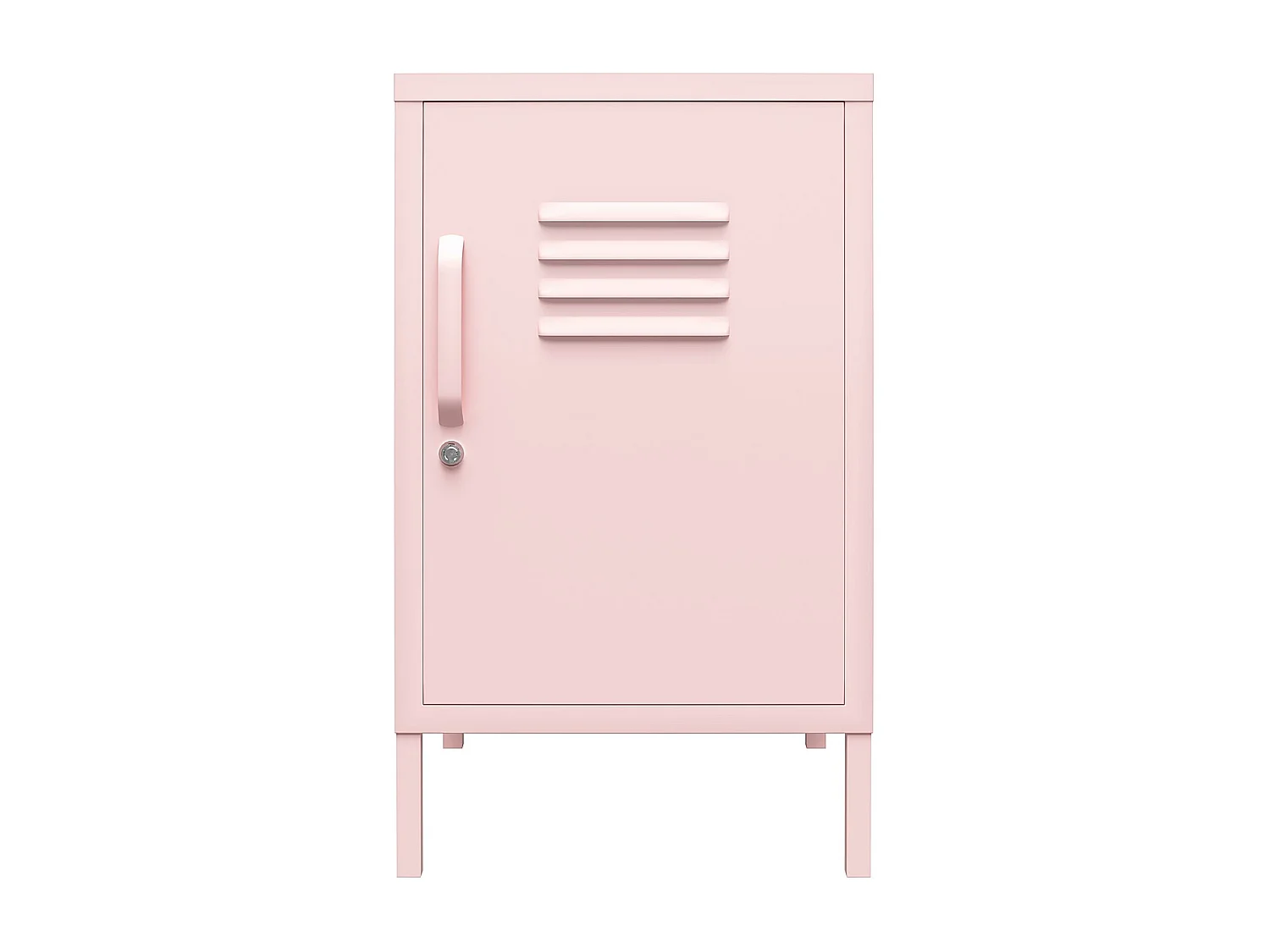 Recubrimiento en polvo de la mesa decorativa en rosa metalizado