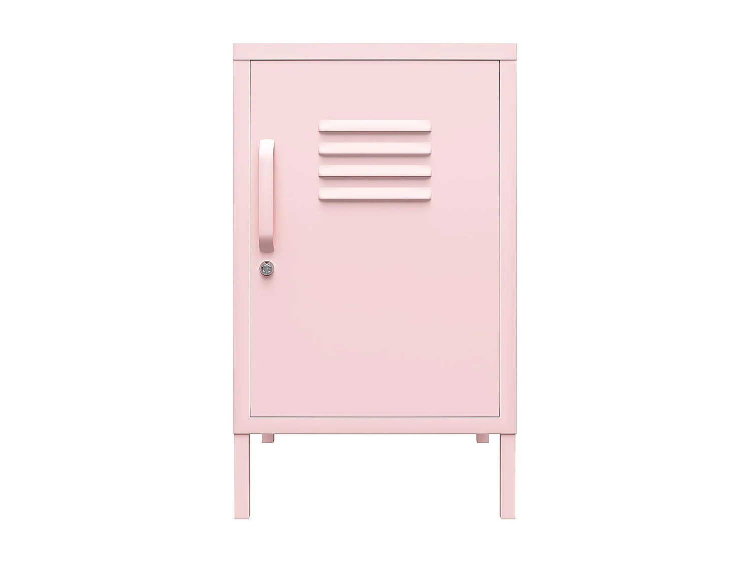 Cache | Revêtement en poudre pour table d'appoint en métal rose