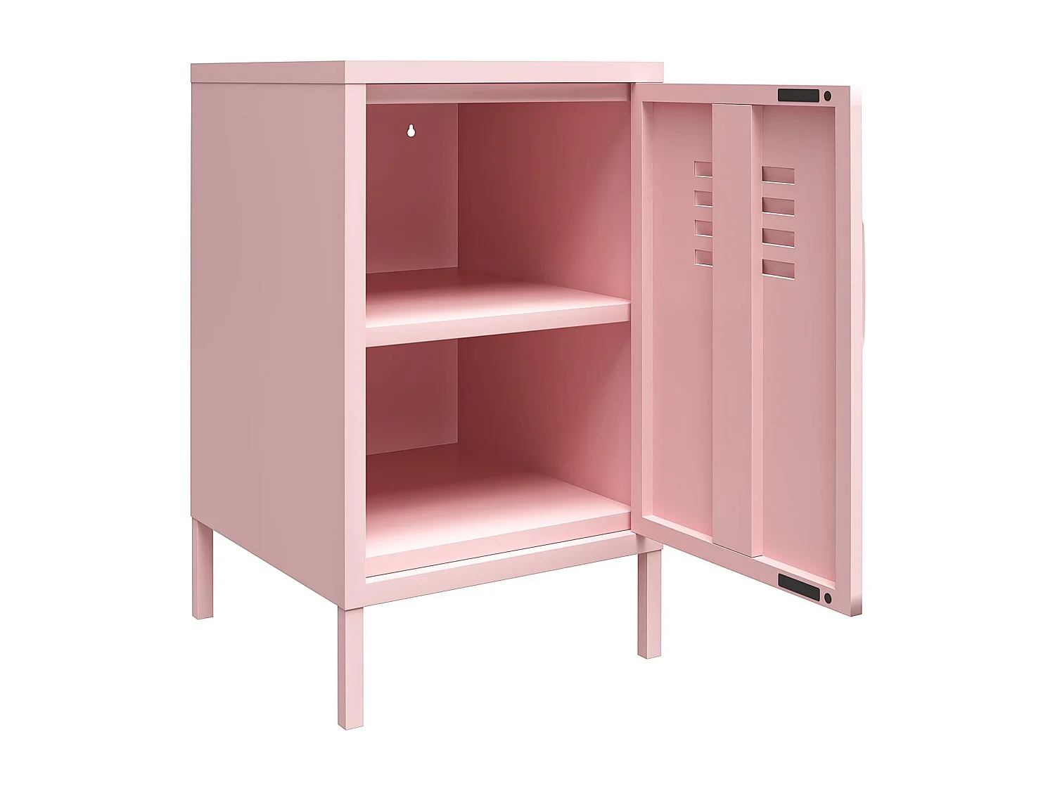 Cache | Revêtement en poudre pour table d'appoint en métal rose