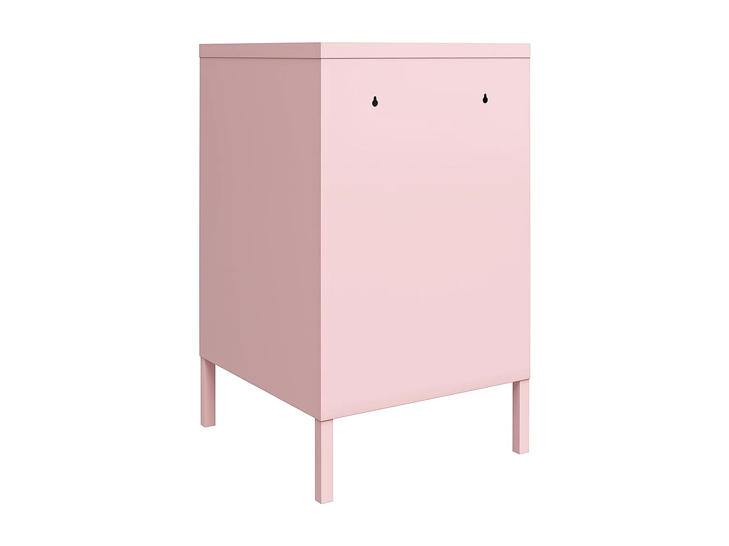 Cache | Revêtement en poudre pour table d'appoint en métal rose