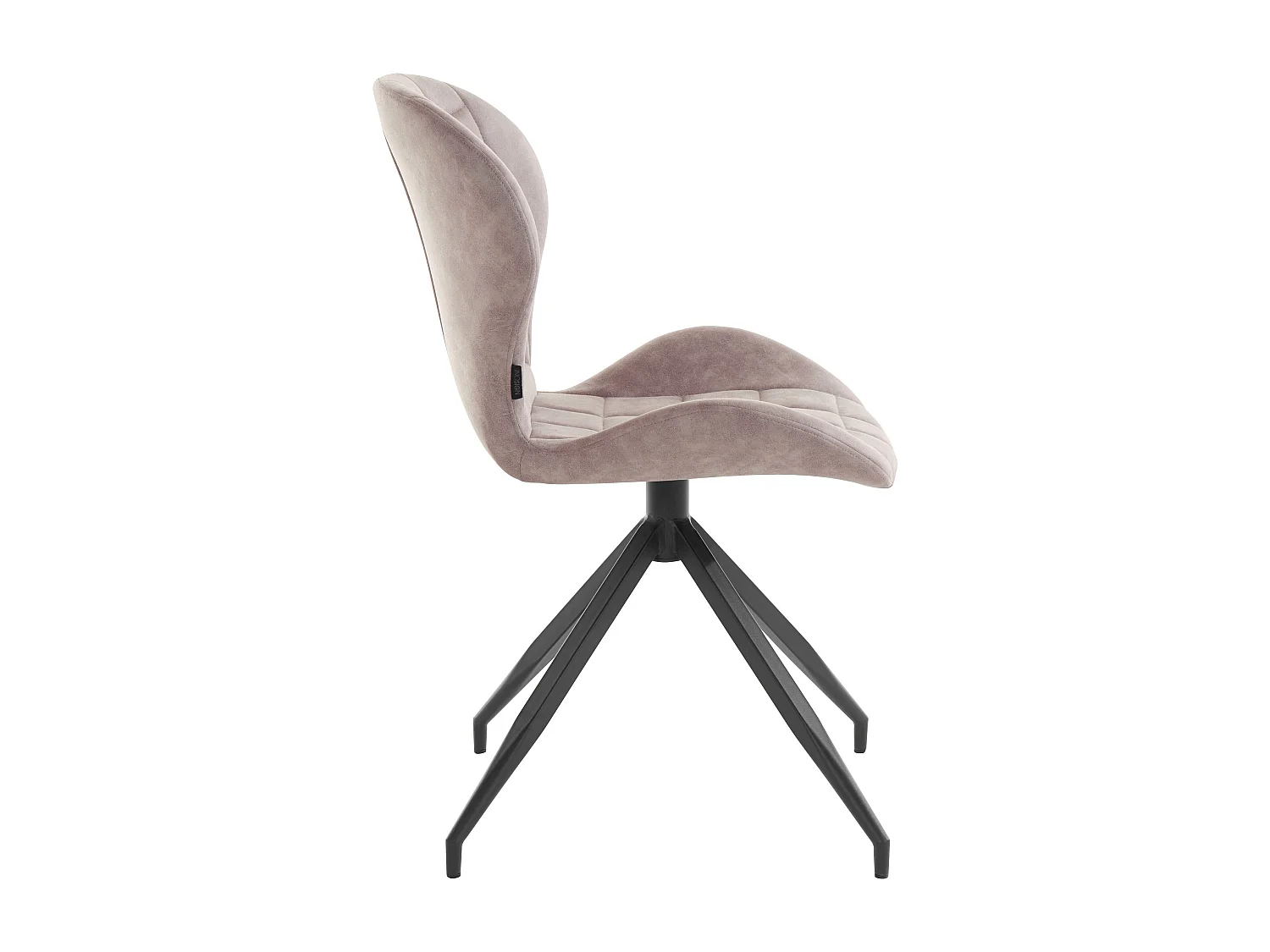 Gepolsterte Esszimmerstühle im 2er-Set in Mikrofasergrau