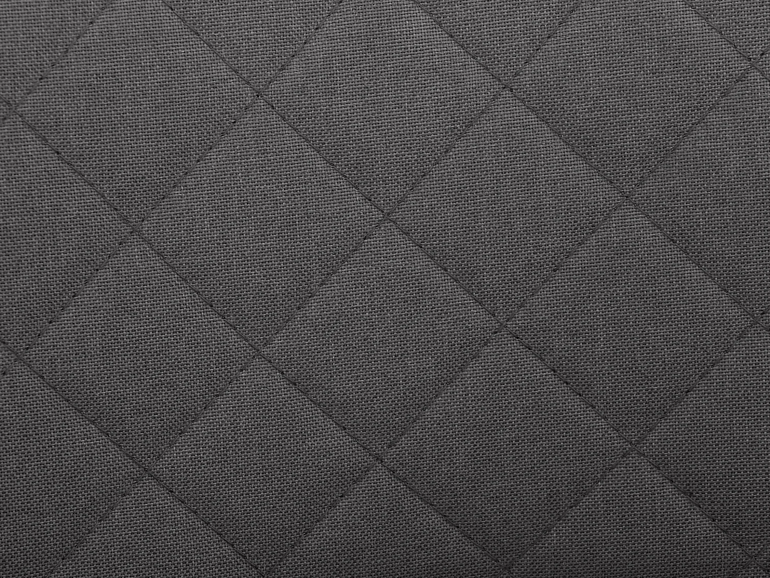 Juego de 2 sillas de comedor tapizadas en tejido antracita