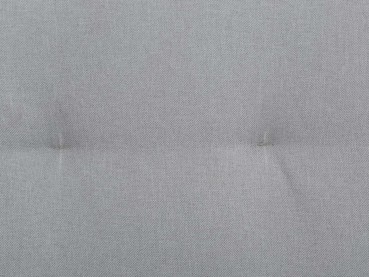 Gepolsterte Esszimmerstühle im 2er-Set aus hellgrauem Webstoff