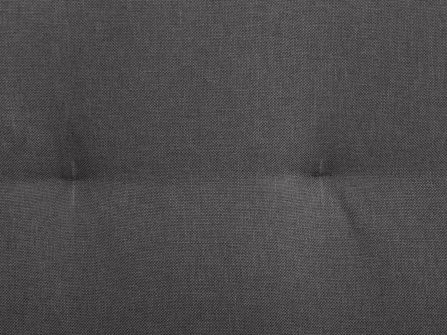 Juego de 2 sillas de comedor tapizadas en tejido antracita