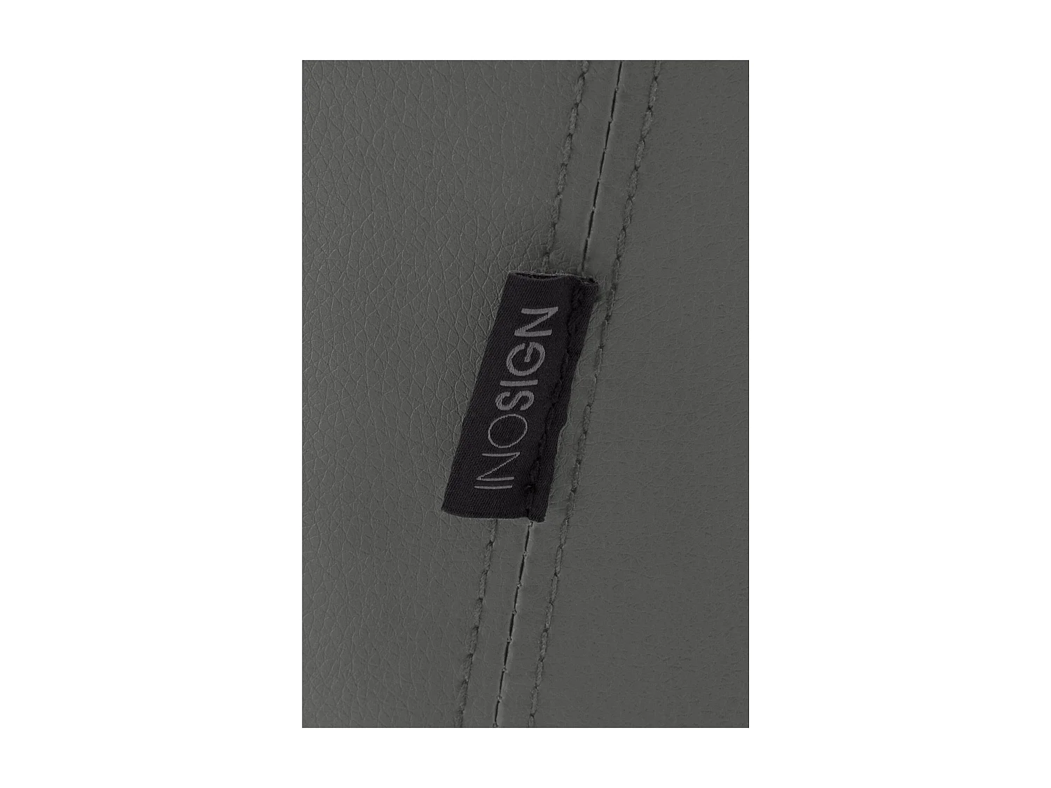 Plymouth | Chaise de salle à manger rembourrée en PU gris