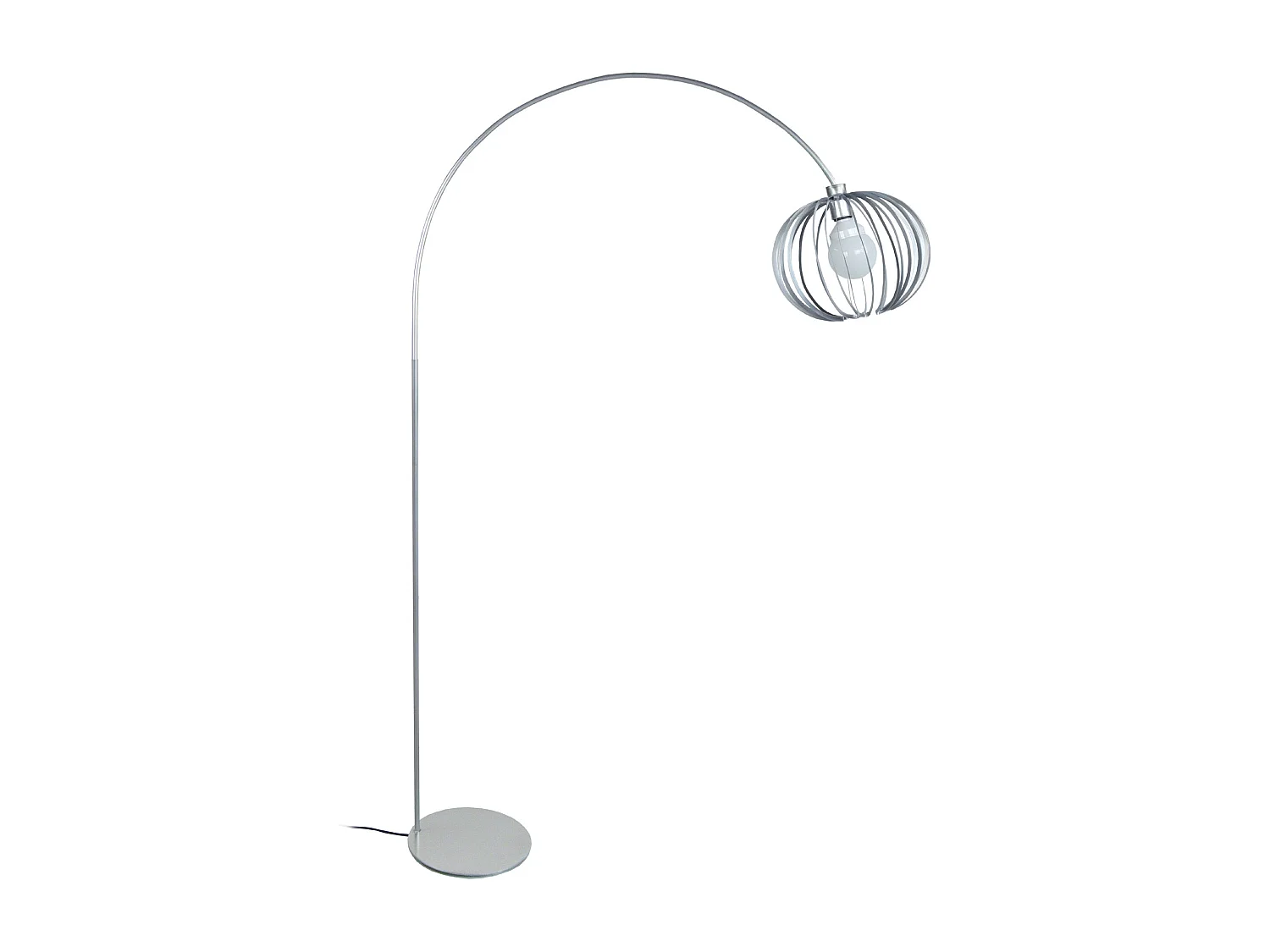 Candeeiro de Pé TOSEL LARSEN metal articulado vermelho D40 x  H155  cm