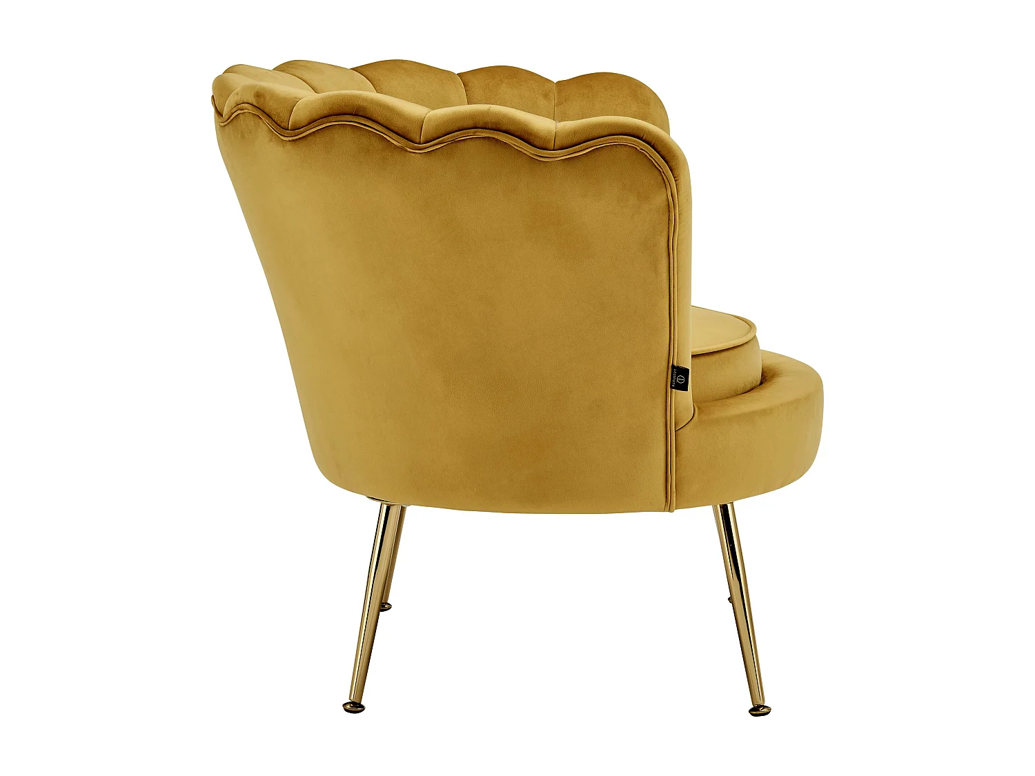 Kelsey | Fauteuils en velours doré