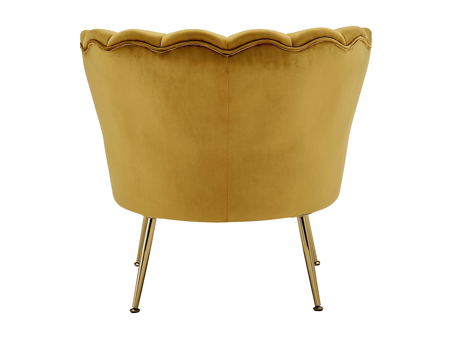 Kelsey | Fauteuils en velours doré