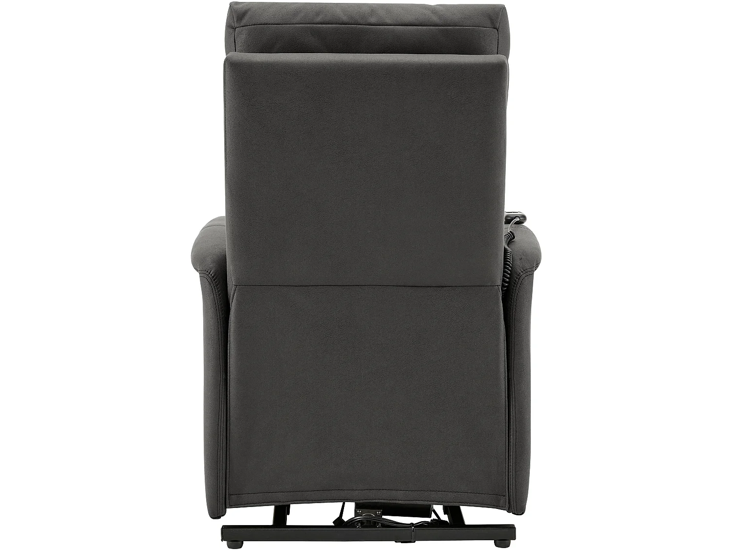 Poltrona in tessuto antracite