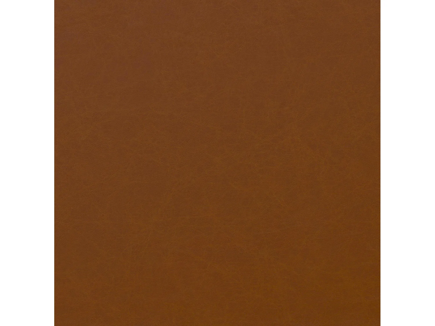 Gepolsterter Akzentstuhl aus Kunstleder, kamelbraun