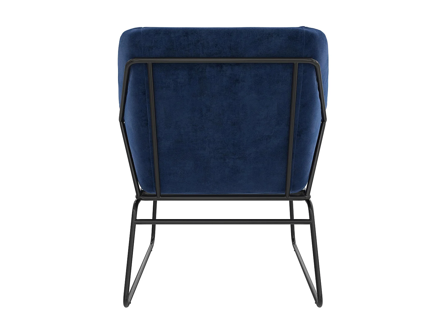 Avery | Fauteuils en velours bleu