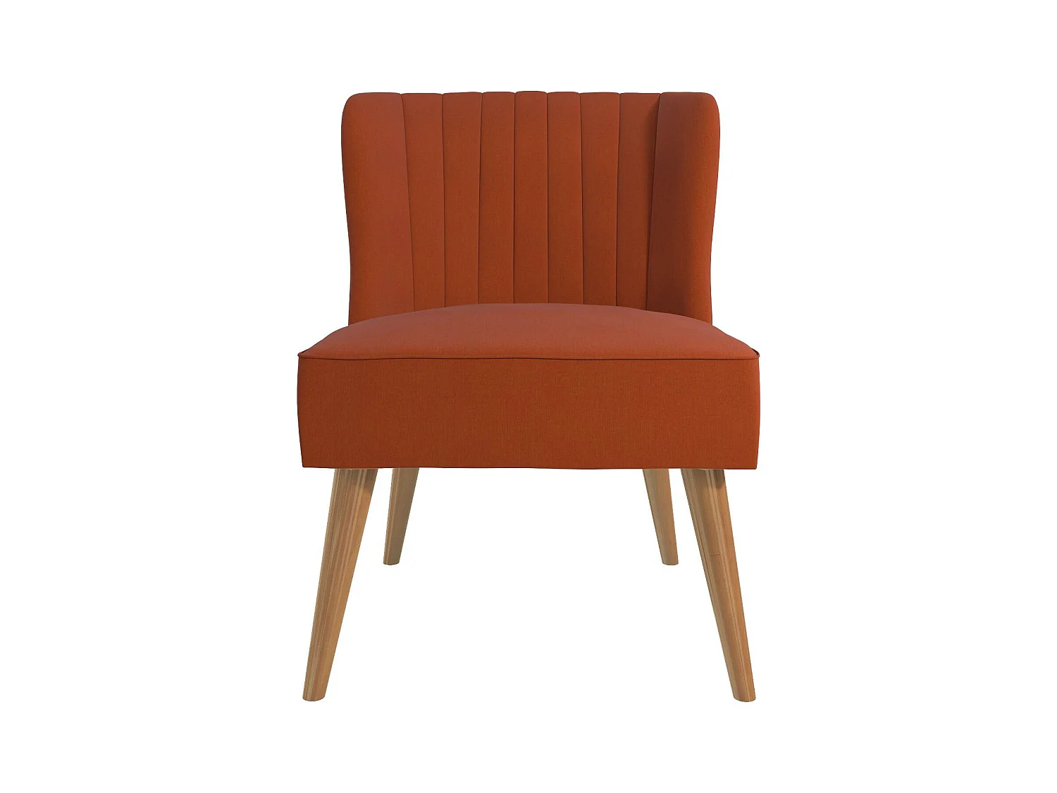 Brittany | Fauteuils en tissu orange