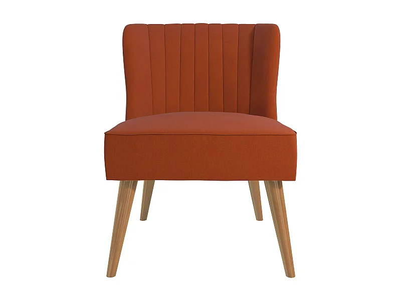 Brittany | Fauteuils en tissu orange