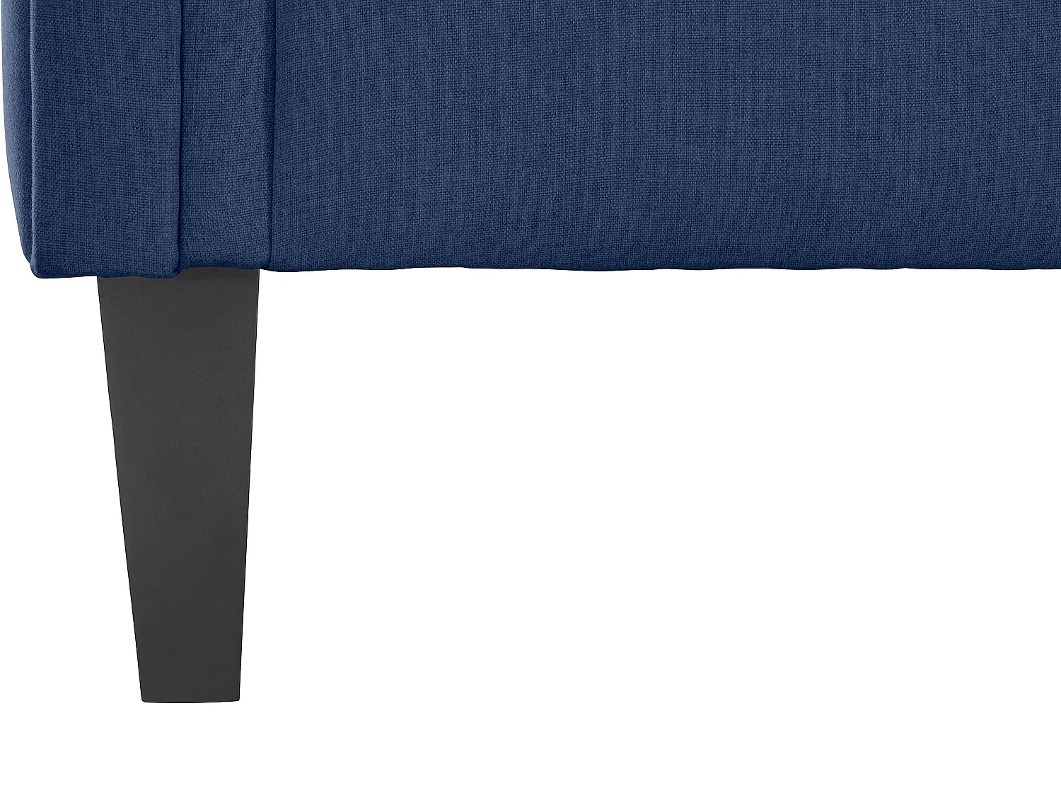 Cooper | Chaise d'appoint rembourrée en tissu bleu