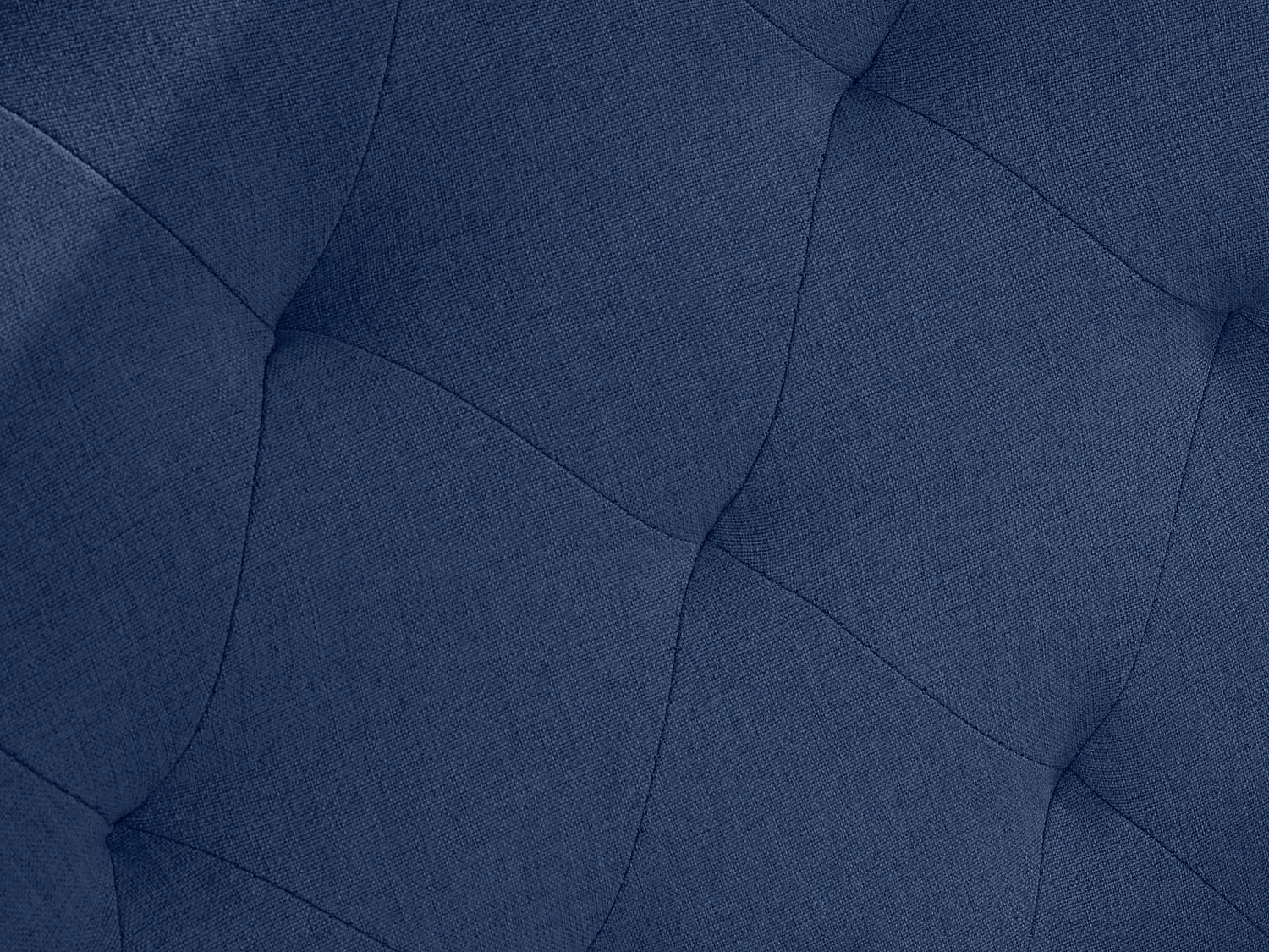 Gepolsterter Akzentstuhl in Stoffblau