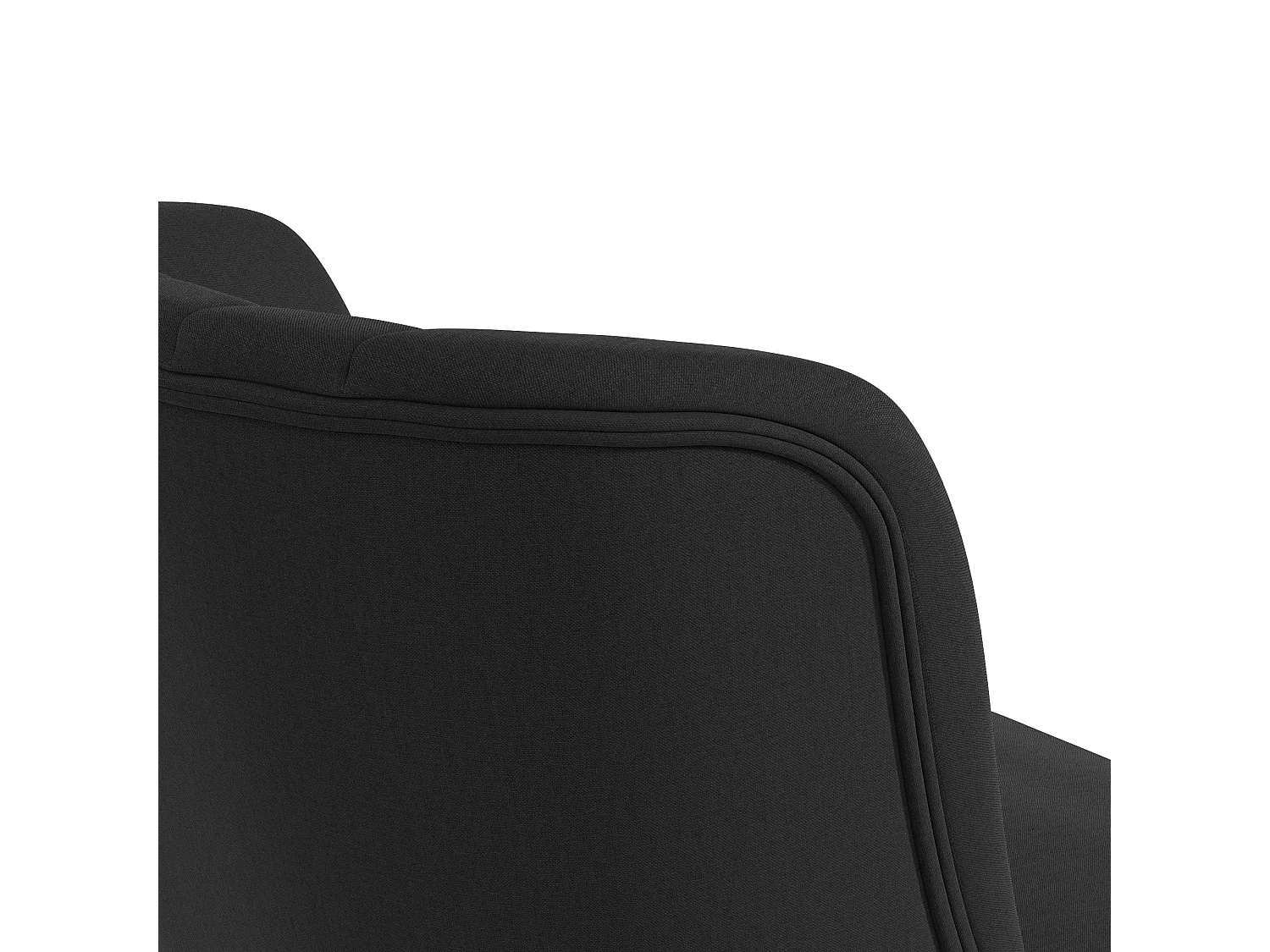 Brittany | Fauteuils en tissu gris