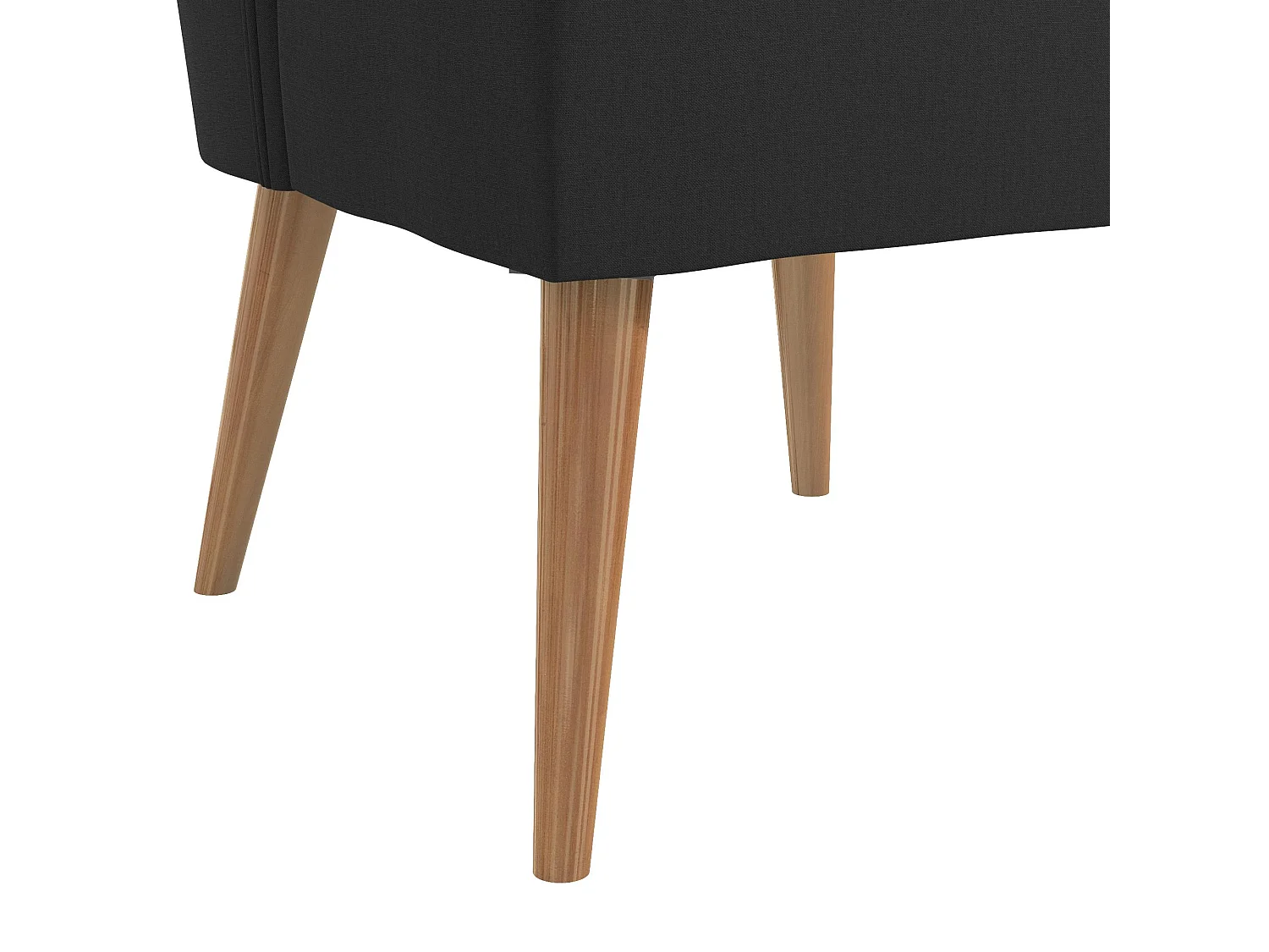 Brittany | Fauteuils en tissu gris