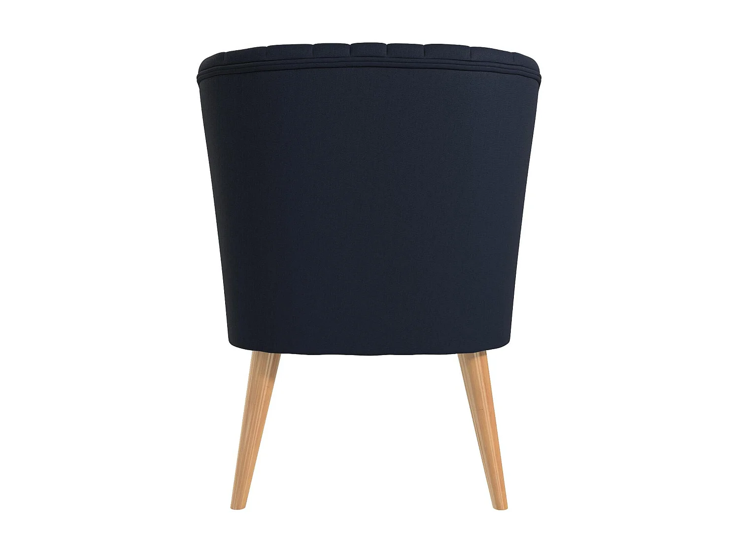 Brittany | Fauteuils en tissu bleu marine