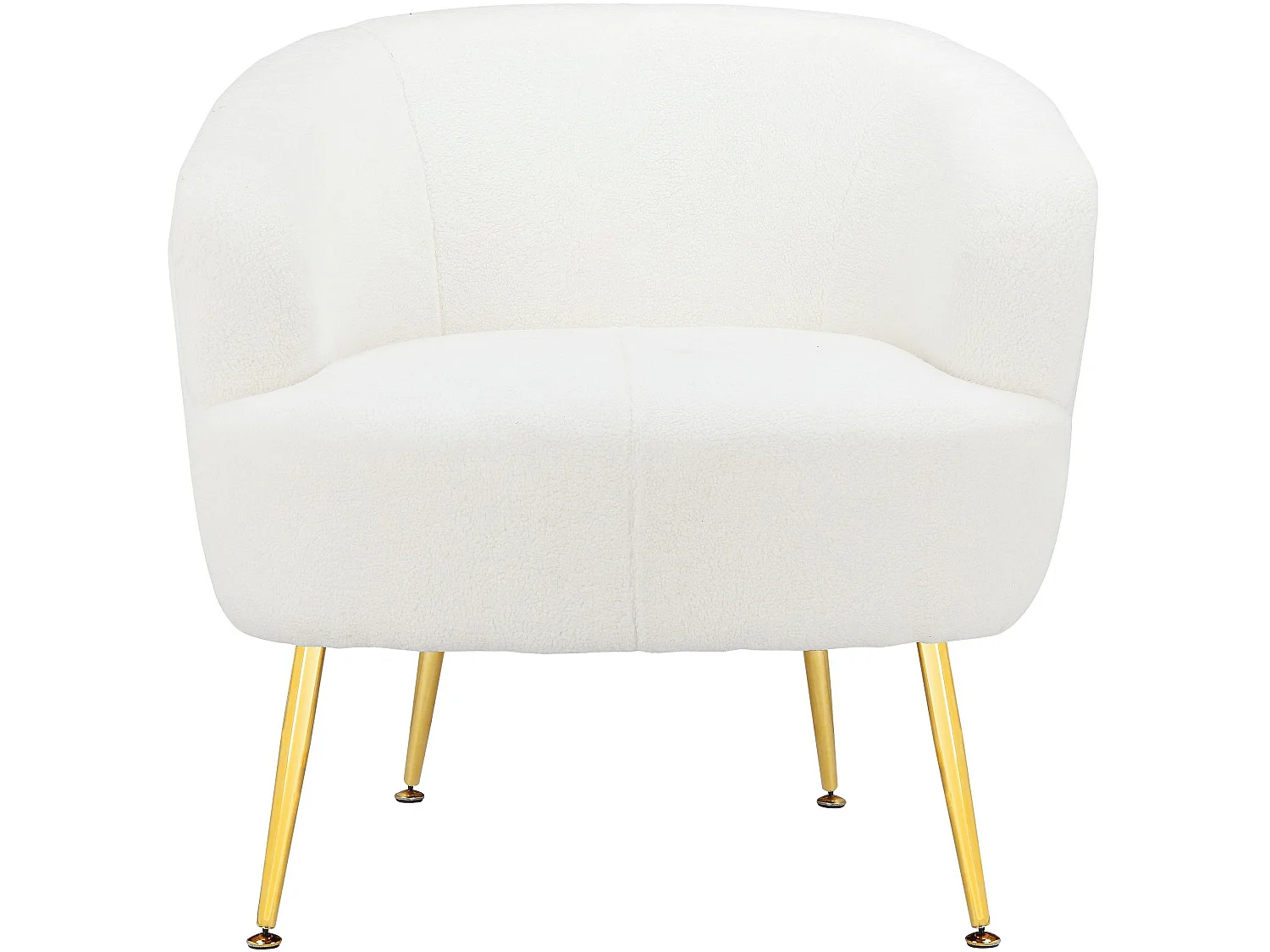 Silla decorativa en blanco osito