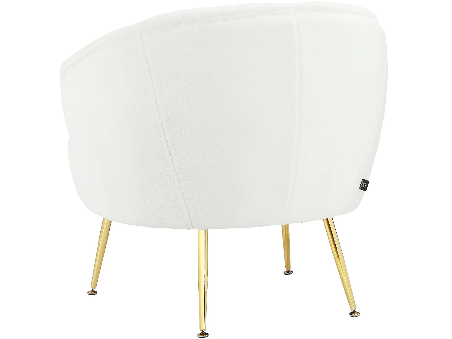 Silla decorativa en blanco osito