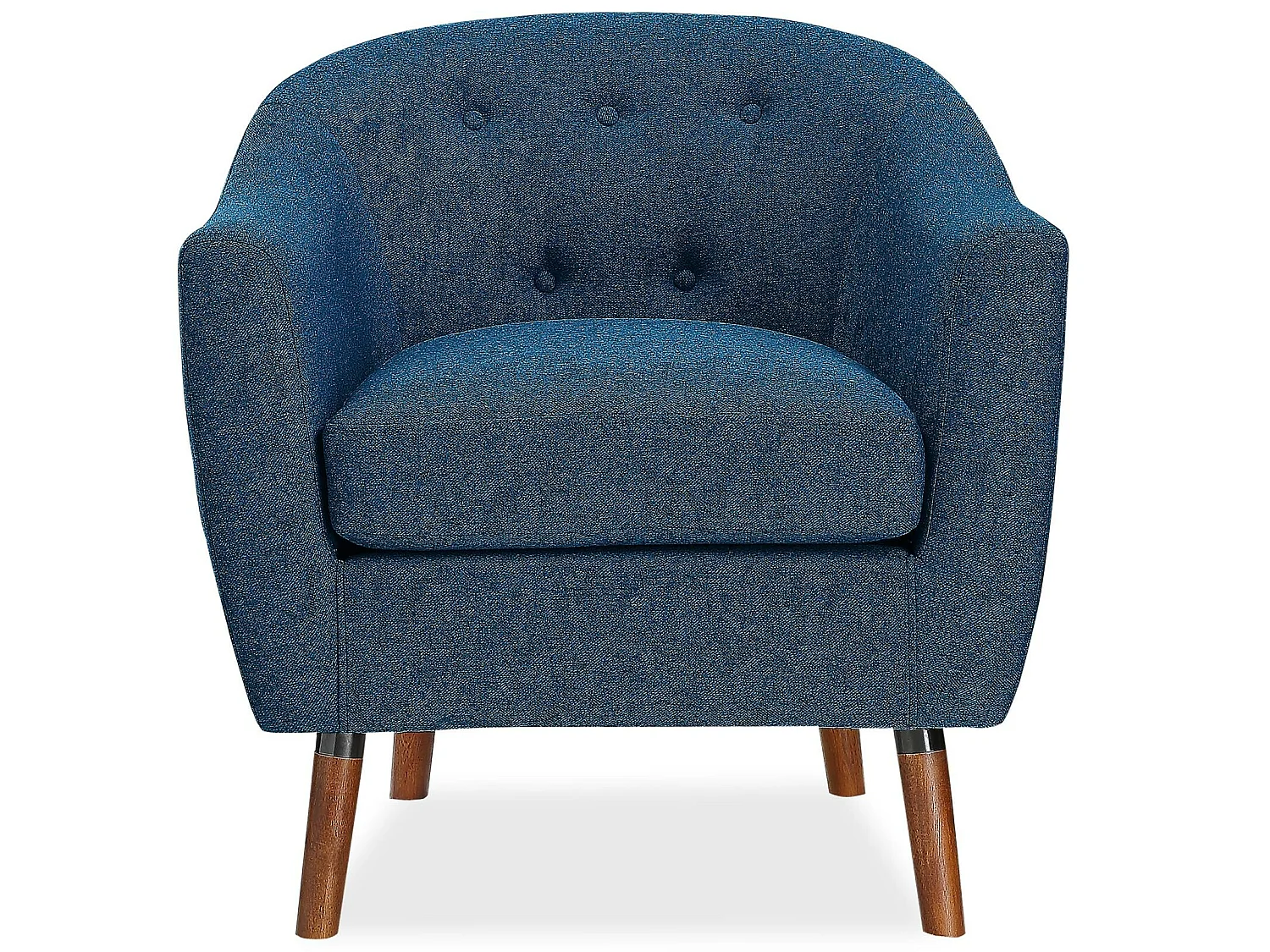 Brie | Chaise d'appoint en tissu bleu