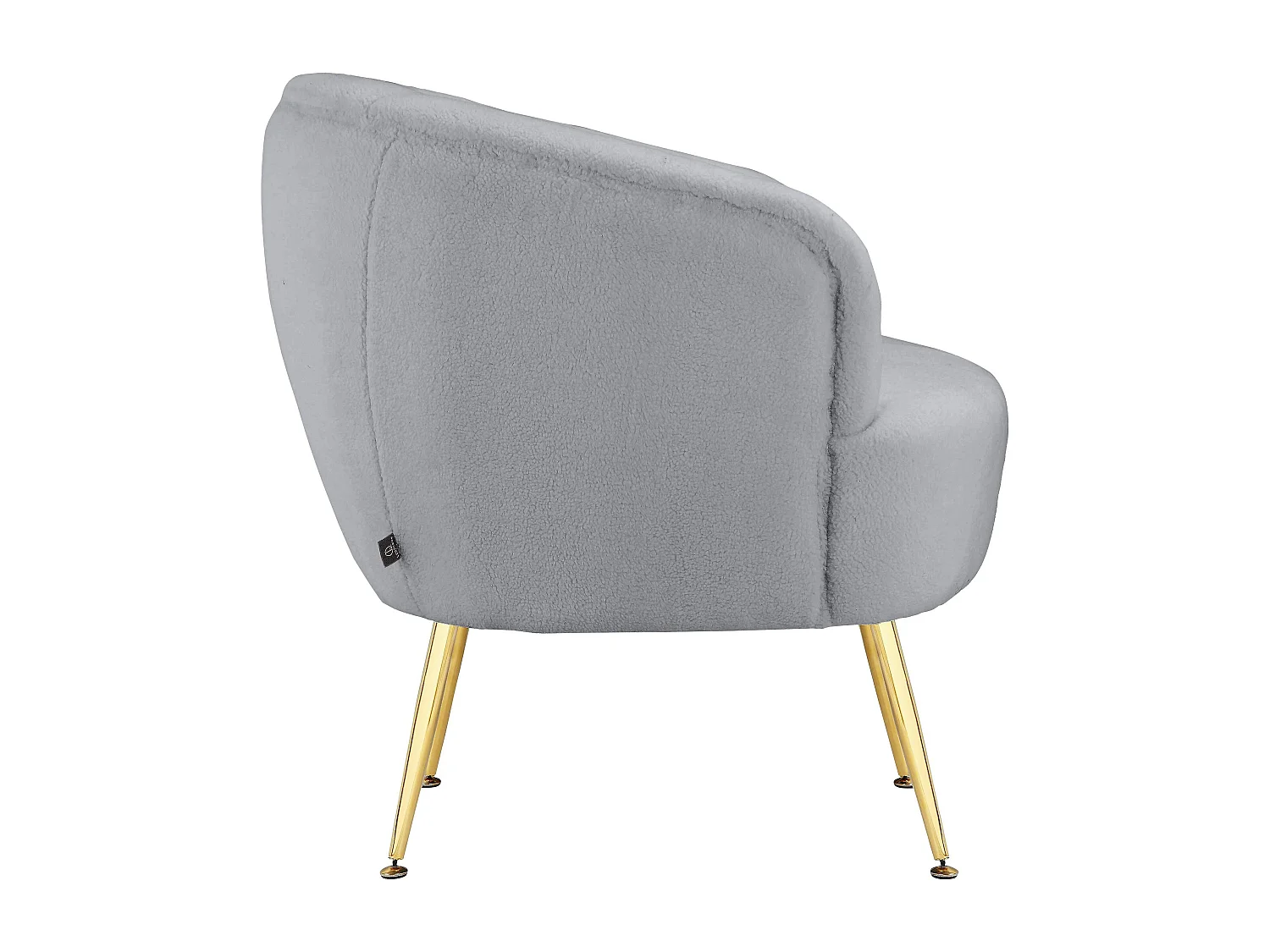 Akzentstuhl in Teddygrau