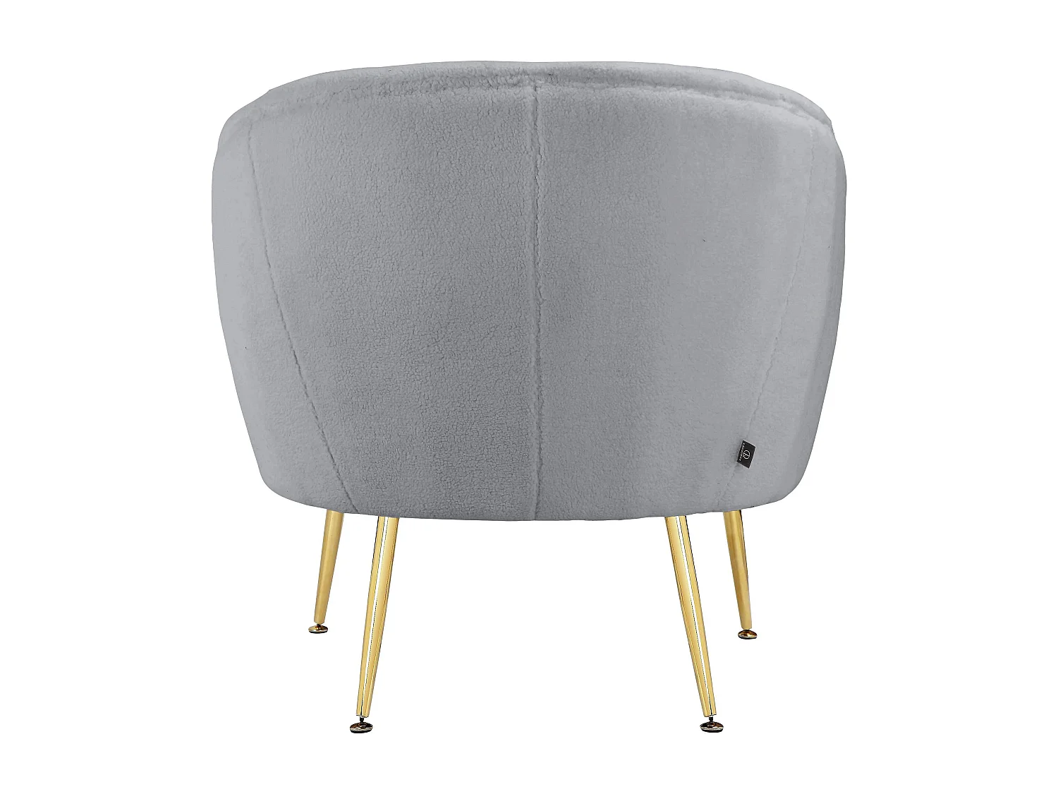 Akzentstuhl in Teddygrau