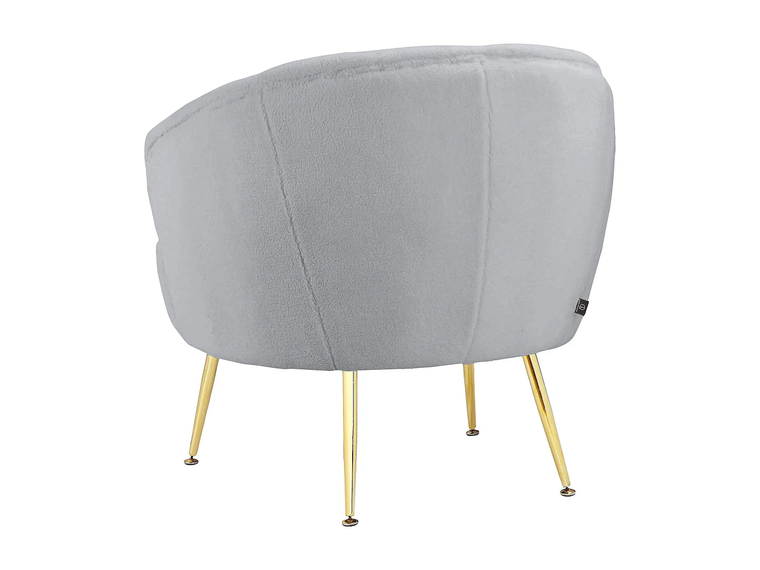 Akzentstuhl in Teddygrau