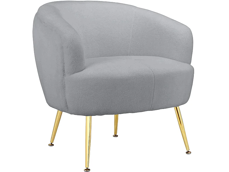 Sedia accento in grigio orsacchiotto