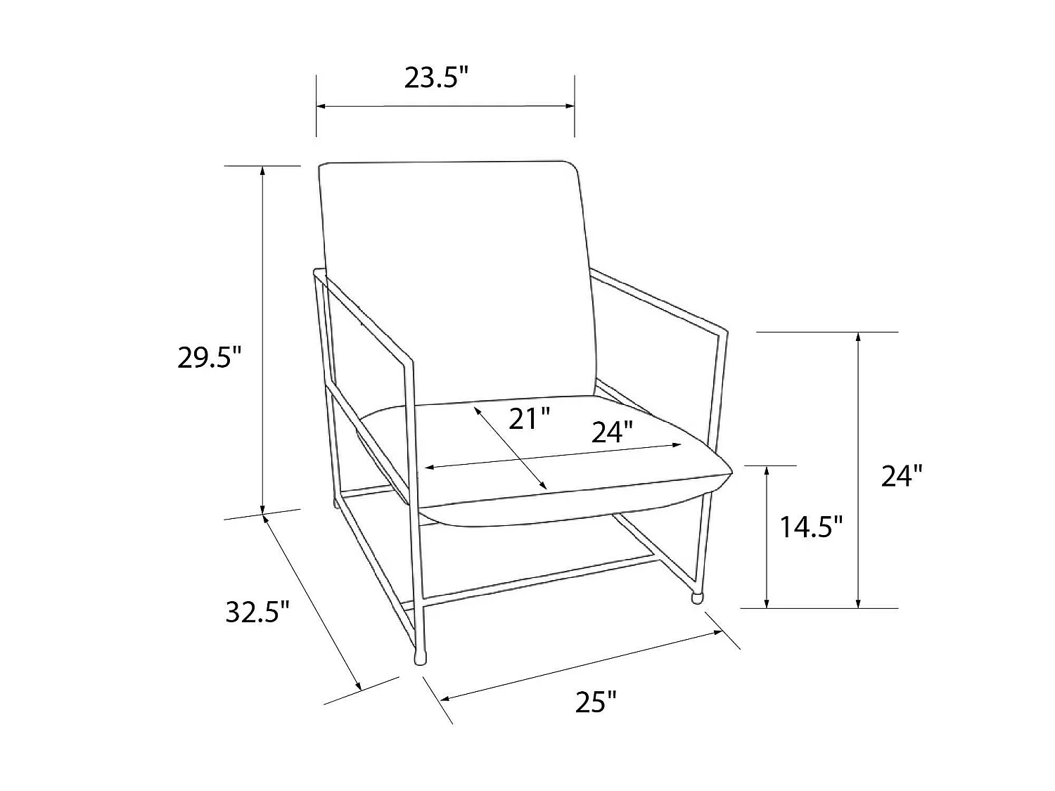 Silla decorativa en terciopelo gris