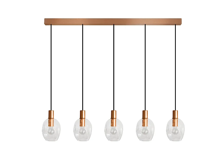 Lustre TOSEL ,métal,Bronce, P 100xD 20xD Hcm