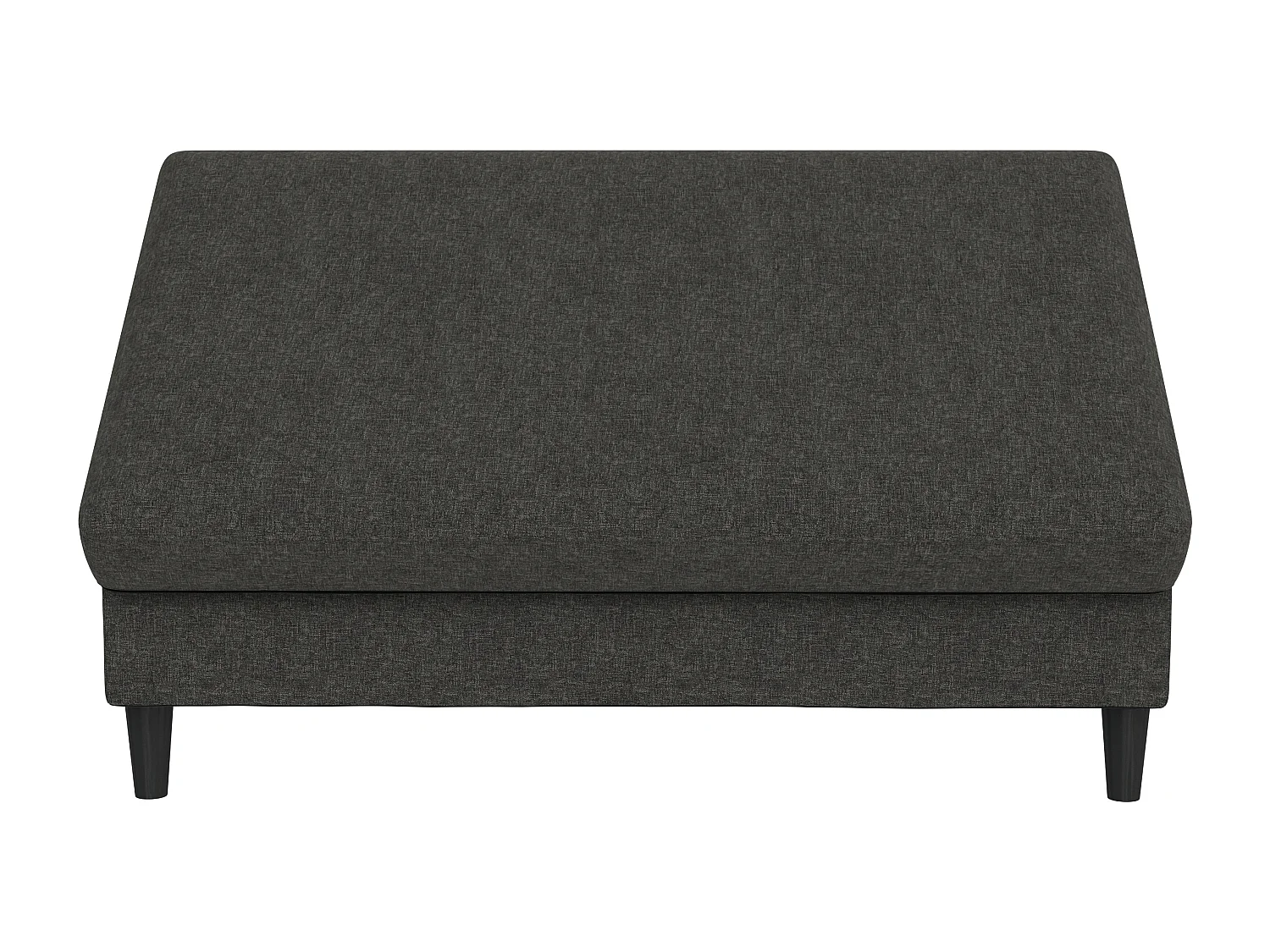 Hartford-Ottomane in linnen antraciet