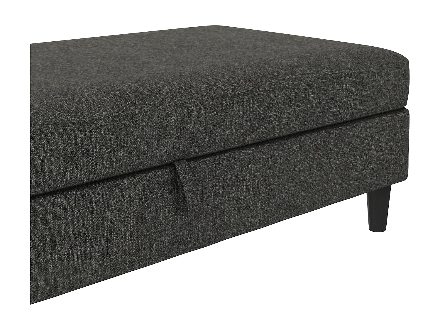 Hartford | Otomana em Linho Antracite
