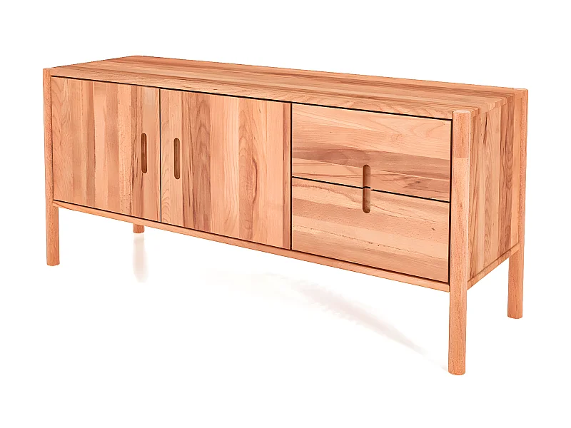 POLA - Kommode 100% aus massivem Holz aus Kernbuche, naturgeölt