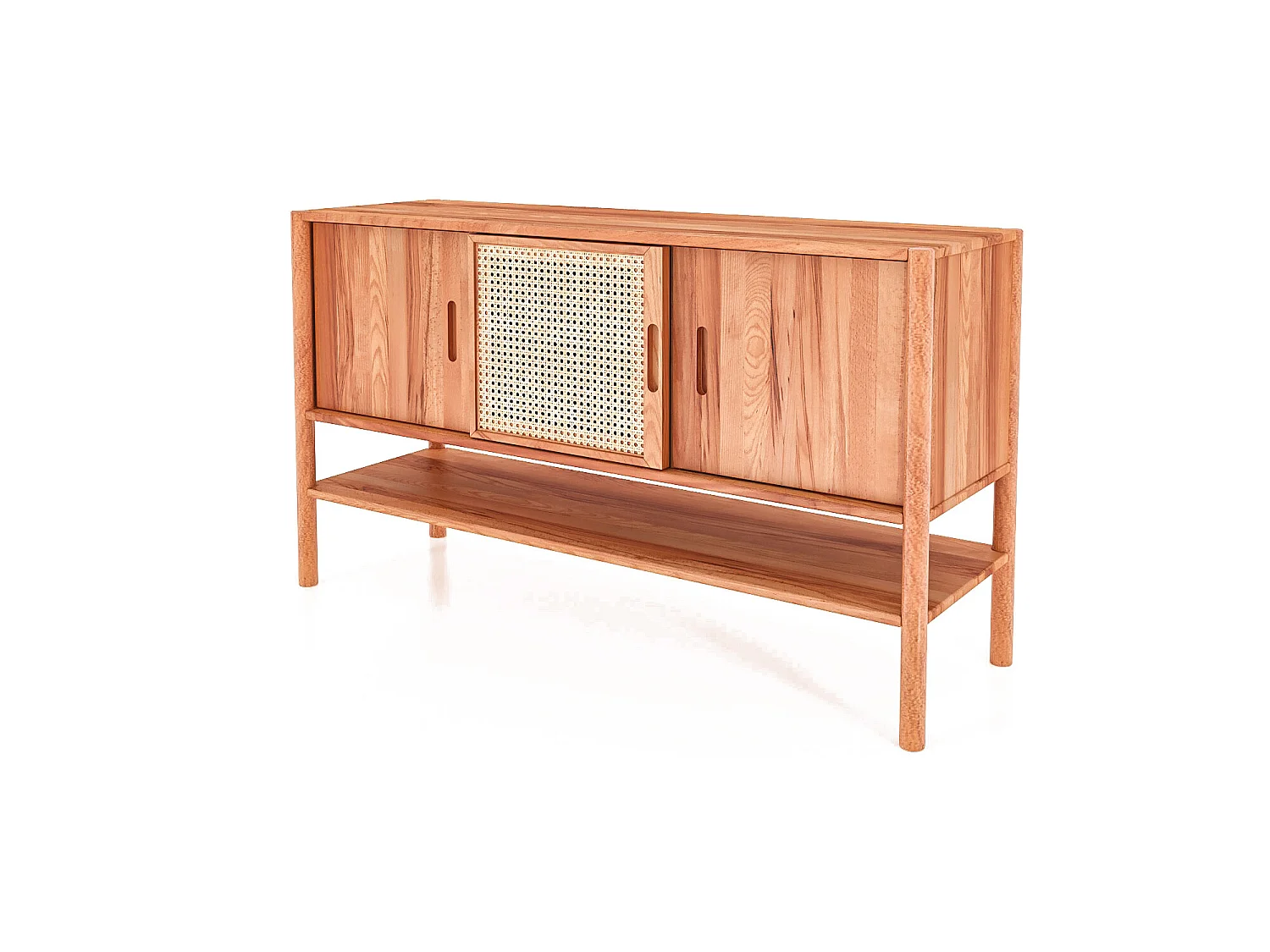 POLA - Kommode 100% aus massivem Holz aus Kernbuche, naturgeölt