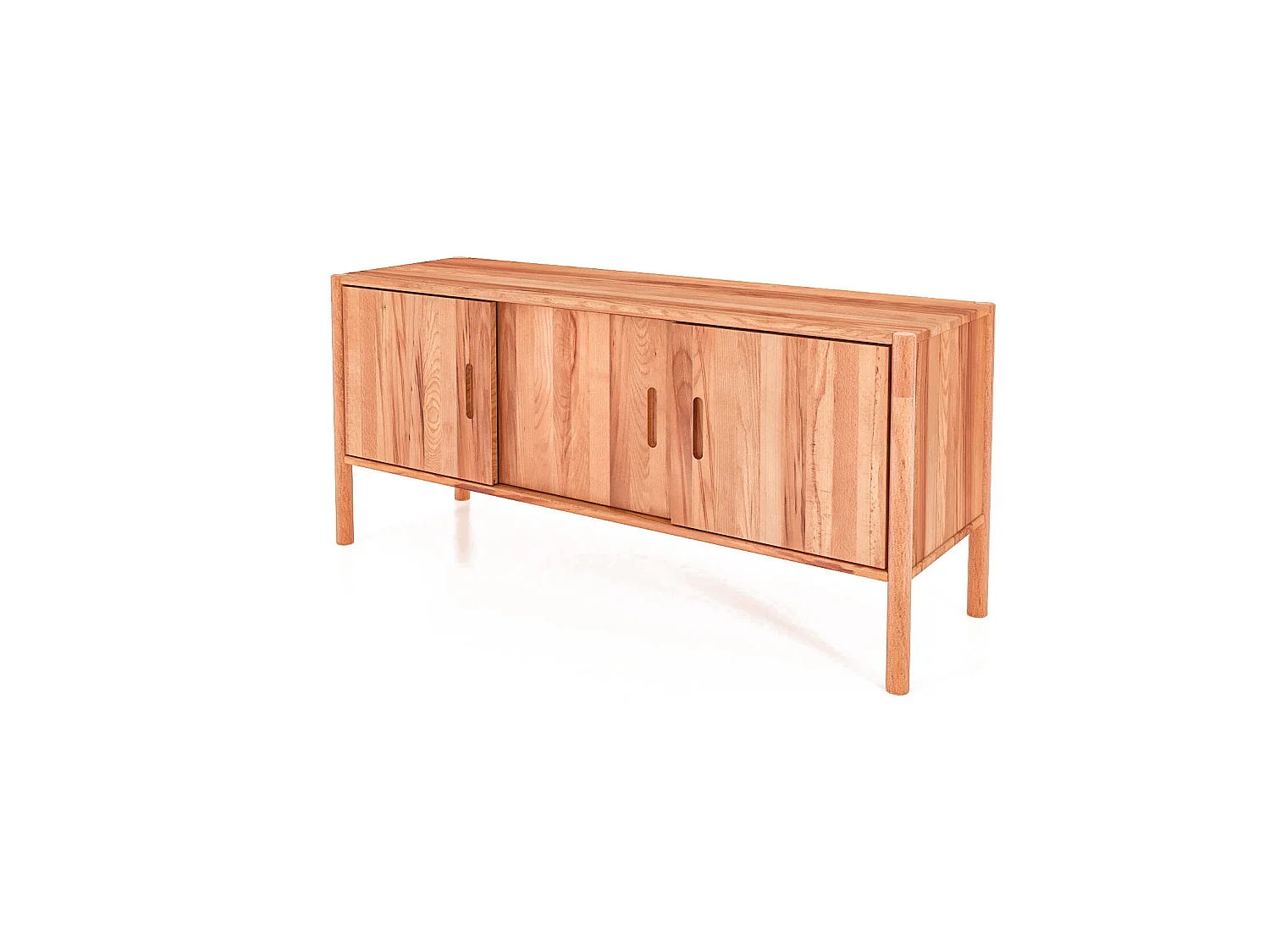 POLA - Kommode 100% aus massivem Holz aus Kernbuche, naturgeölt