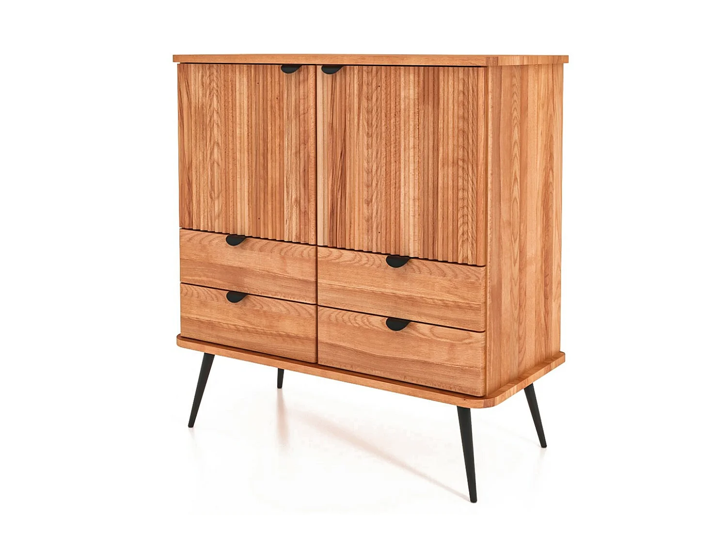 KULA - Kommode 100% aus massivem Holz aus Kernbuche, naturgeölt